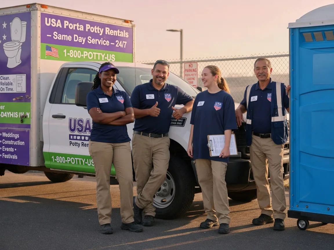 Porta Potty Rental company in Moss Beach, CA